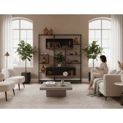 REGAŁ NA KSIĄŻKI METALOWE  RNK-178